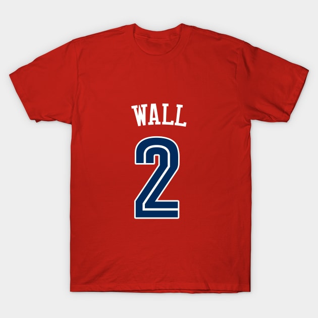 John Wall number 2 T-Shirt by Cabello's